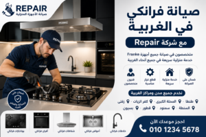 خدمة صيانة فرانكي في الغربية داخل المنزل بواسطة فنيين متخصصين